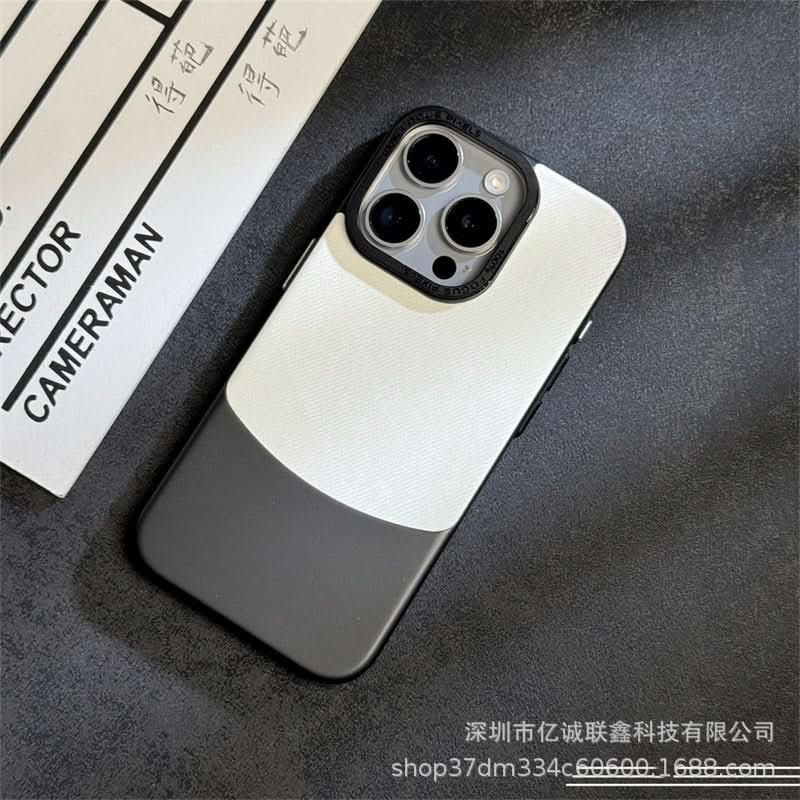 Luxury Velvet iPhone 15 & 14 Case - Shockproof, Anti-Fingerprint Cover