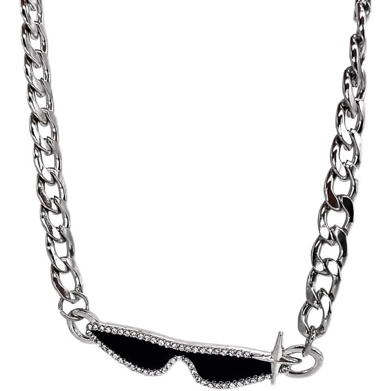 Men’s Trendy Sunglasses Pendant Necklace – Stylish