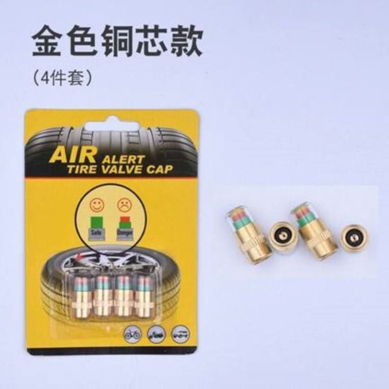 Car Tire Pressure Monitoring Caps - Set of 4 pcs.