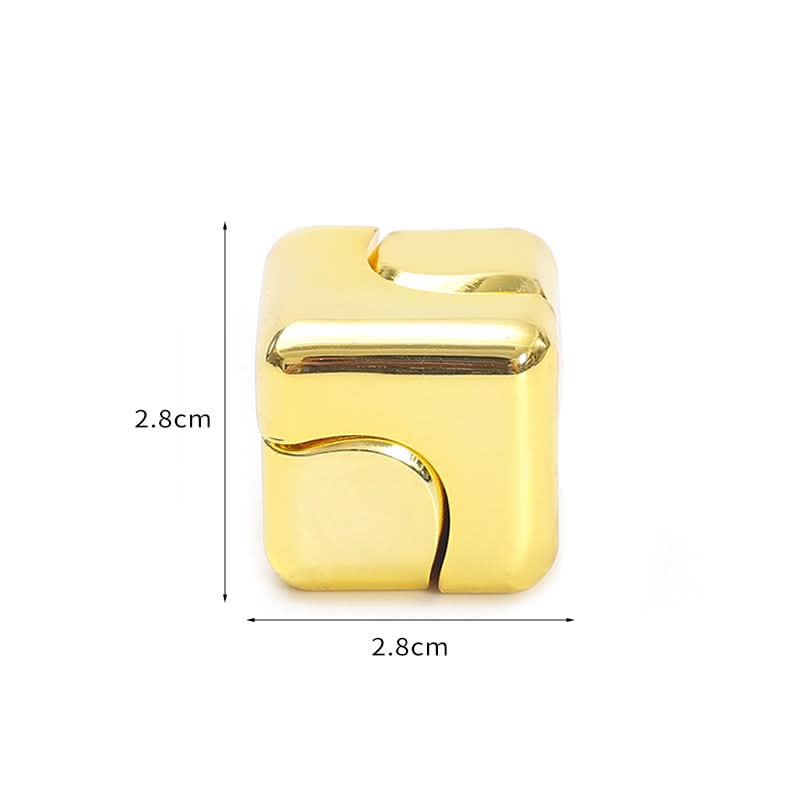 Colorful Zinc Alloy Fidget Gyroscope Cube