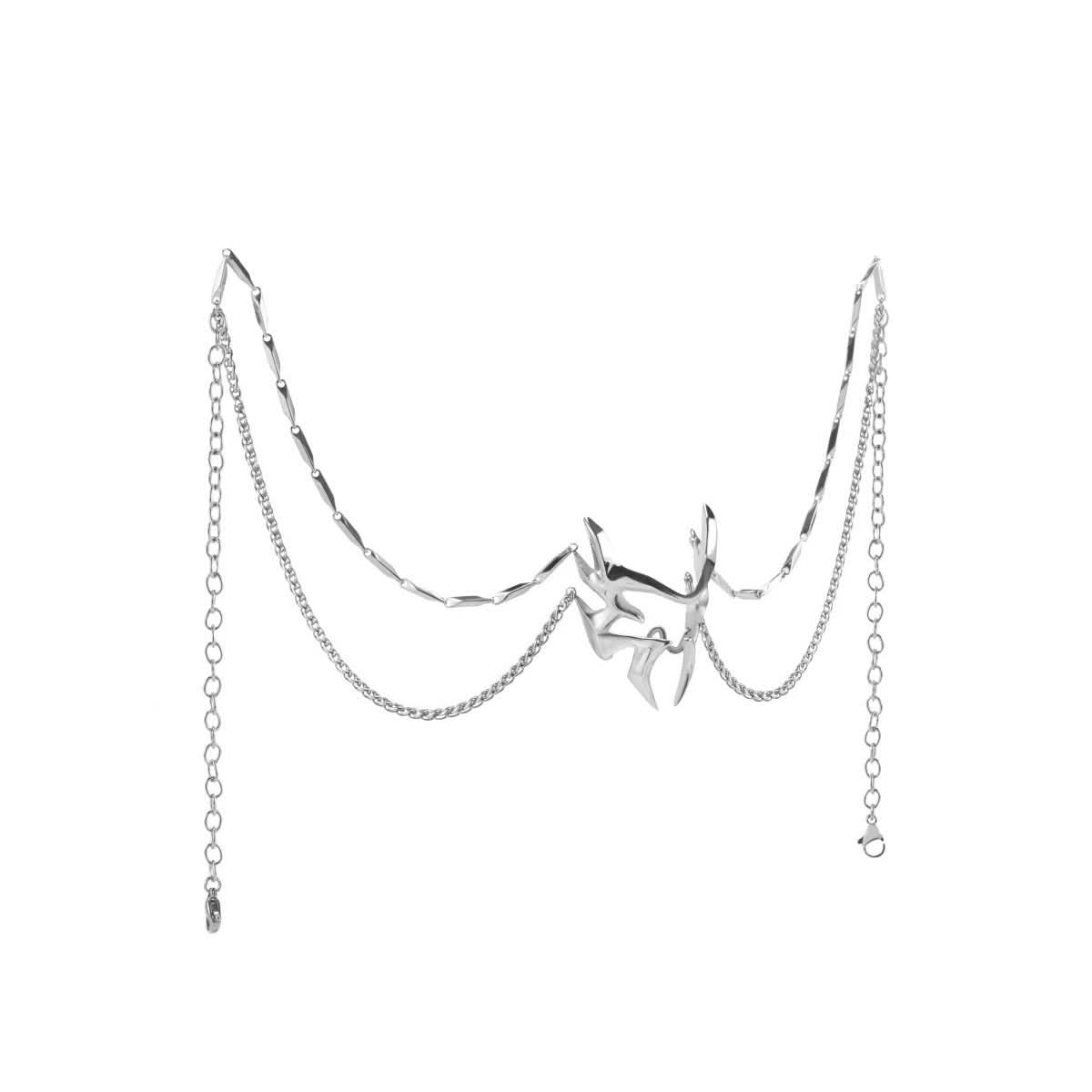 Silver Punk Nose Decoration, Unisex Accessory
