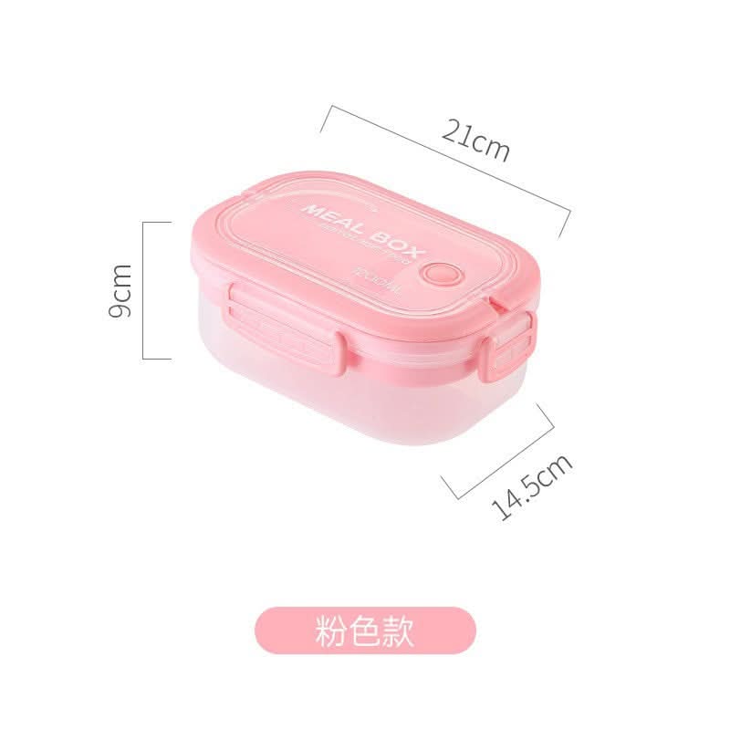 1200ml Double-Layer Bento Leakproof Food Lunch Box – Microwave-Safe