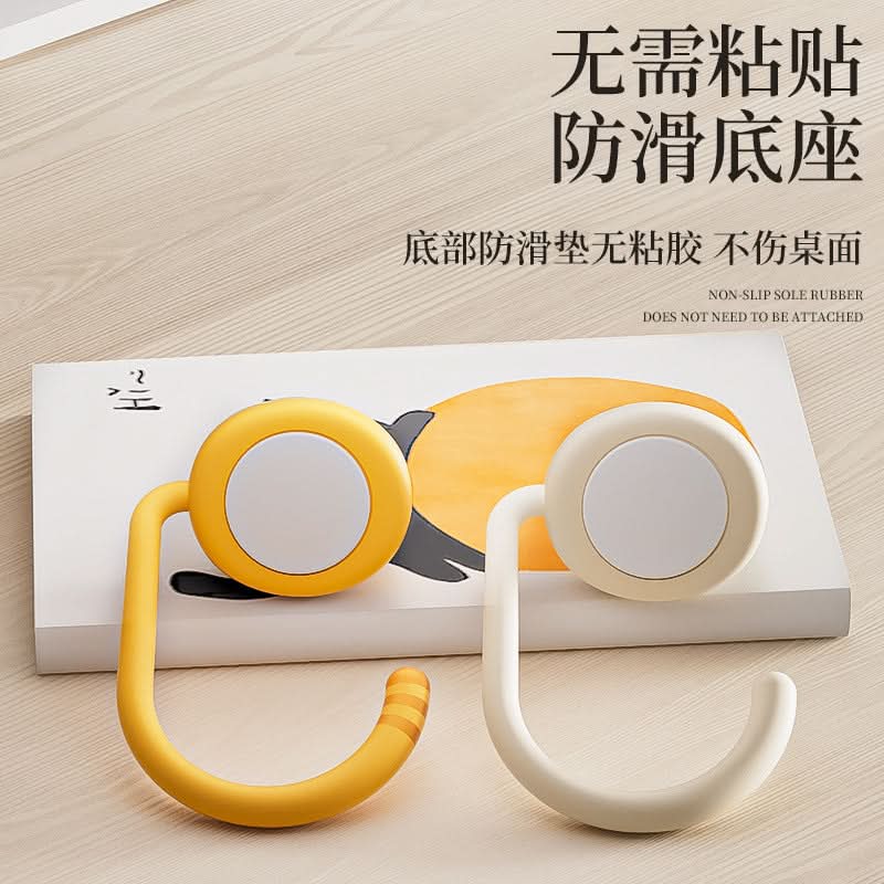 Punch-Free Desk Hook – Space-Saving Bag Hanger for Students & Offices