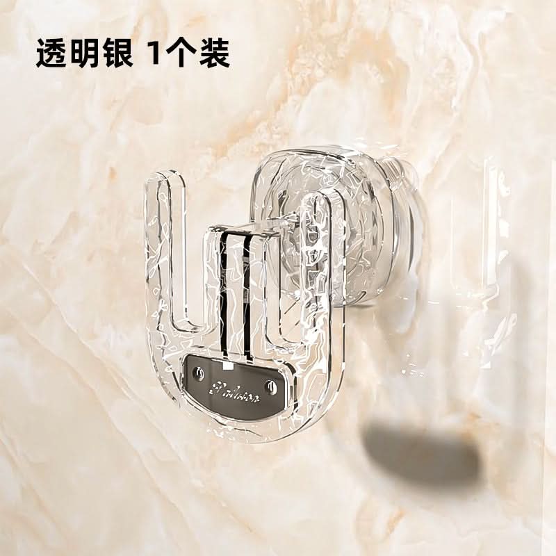 Wall-Mounted Slipper Rack – No-Drill Suction Cup Shoe Holder for Bathroom & Home