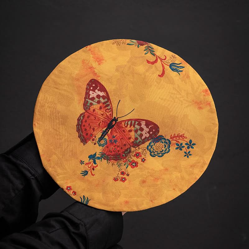 Double-Sided Fragrant Cloud Yarn Tablecloth - Tea Ceremony Accessory