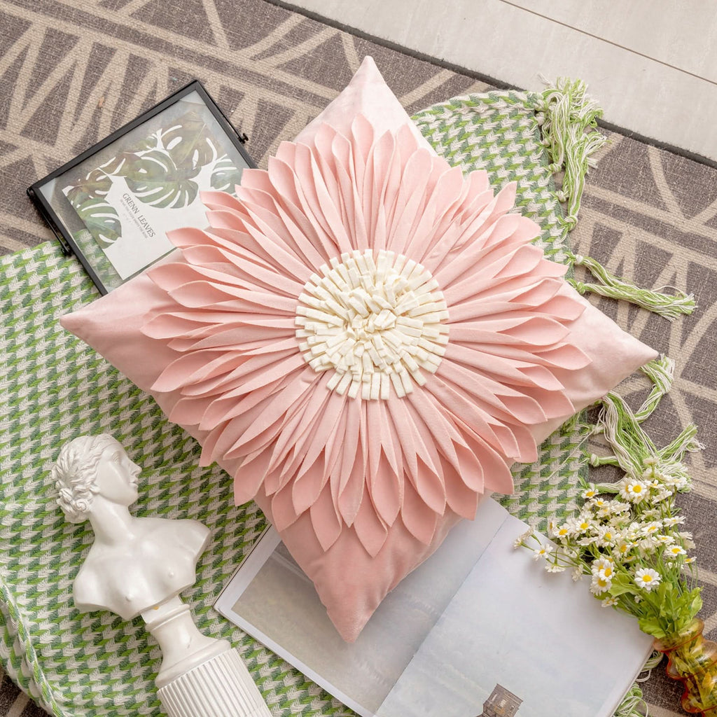 Sunflower Pillowcase - Small Daisy & Sunflower Design