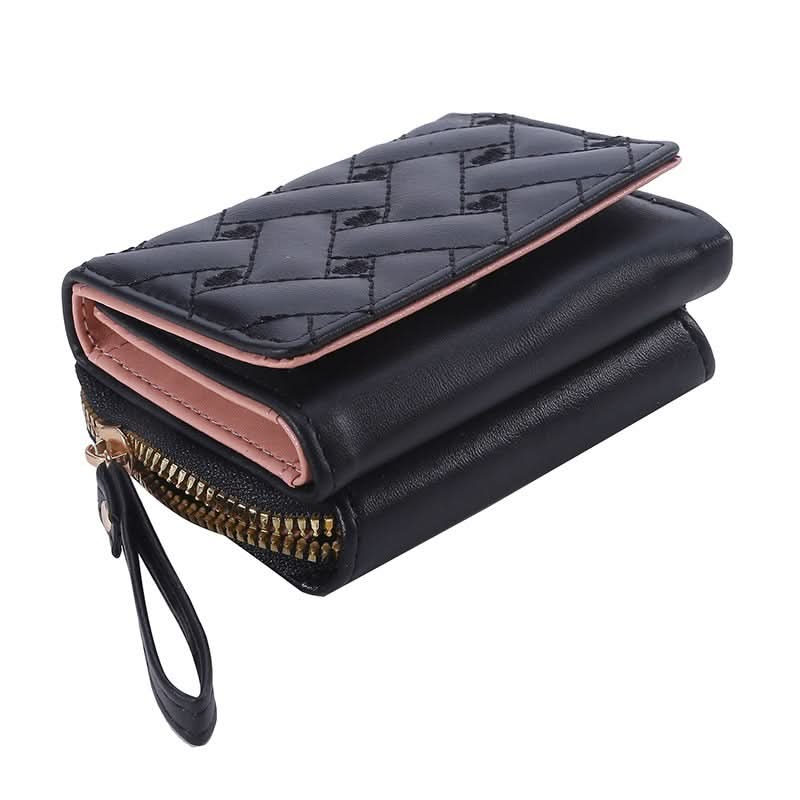 Stylish Embroidered Love Coin Purse