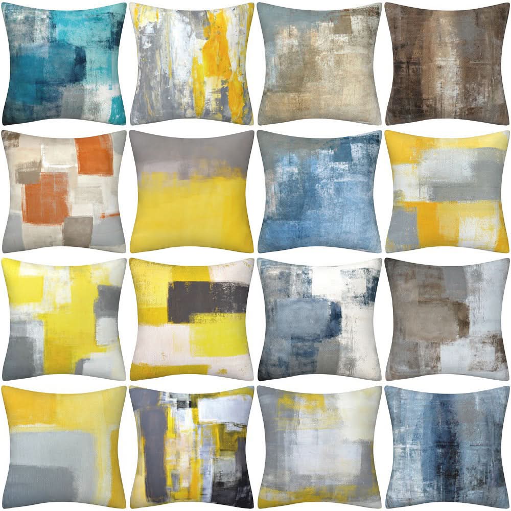 1 pc Home Decor Pillow – Modern Simple Abstract Designushion cover