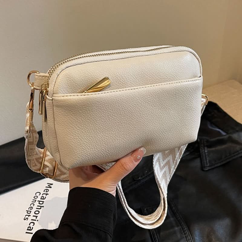 Women's Stylish Wide Strap Messenger Shoulder Bag