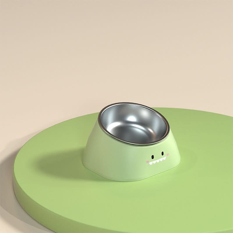 Stainless Steel Cat Feeder with Single Bowl