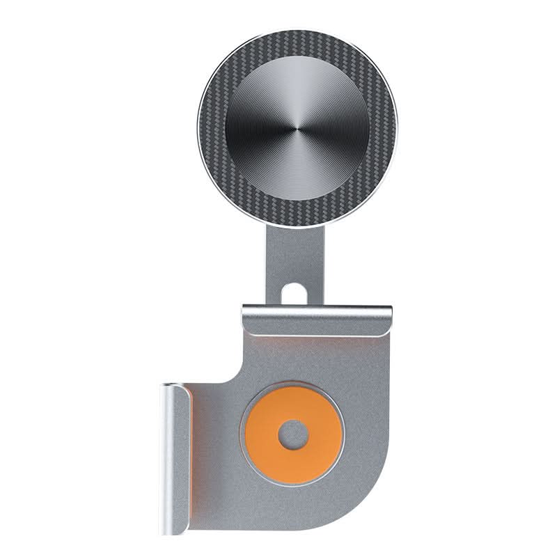 Magnetic Car Phone Holder – 360° Rotating, Silicone Base