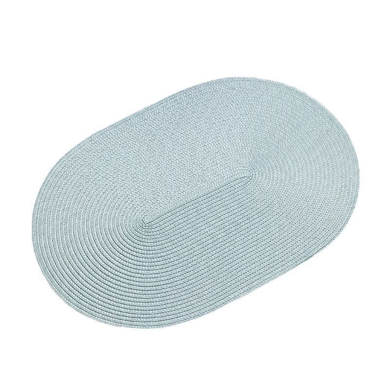 Durable Waterproof Woven PP Placemat - Oval