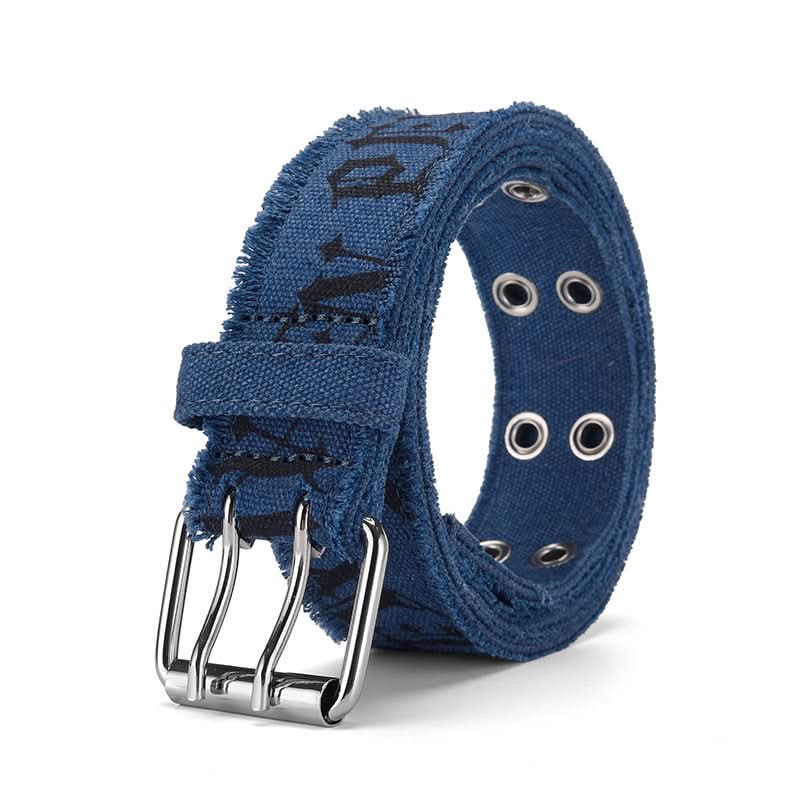 Men’s Canvas Belt with Pin Buckle