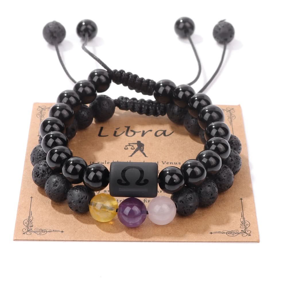 Natural Stone Aromatherapy Bracelet – Zodiac Bracelet for Men & Women