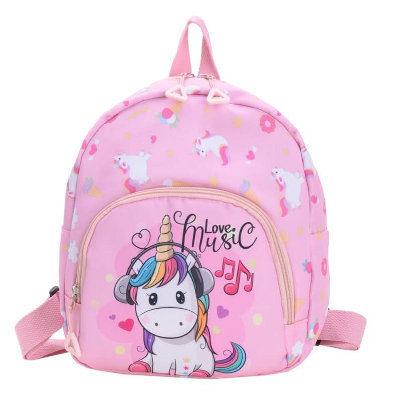 Cute Unicorn & Dinosaur Kindergarten Backpack – School Bag for Boys & Girls