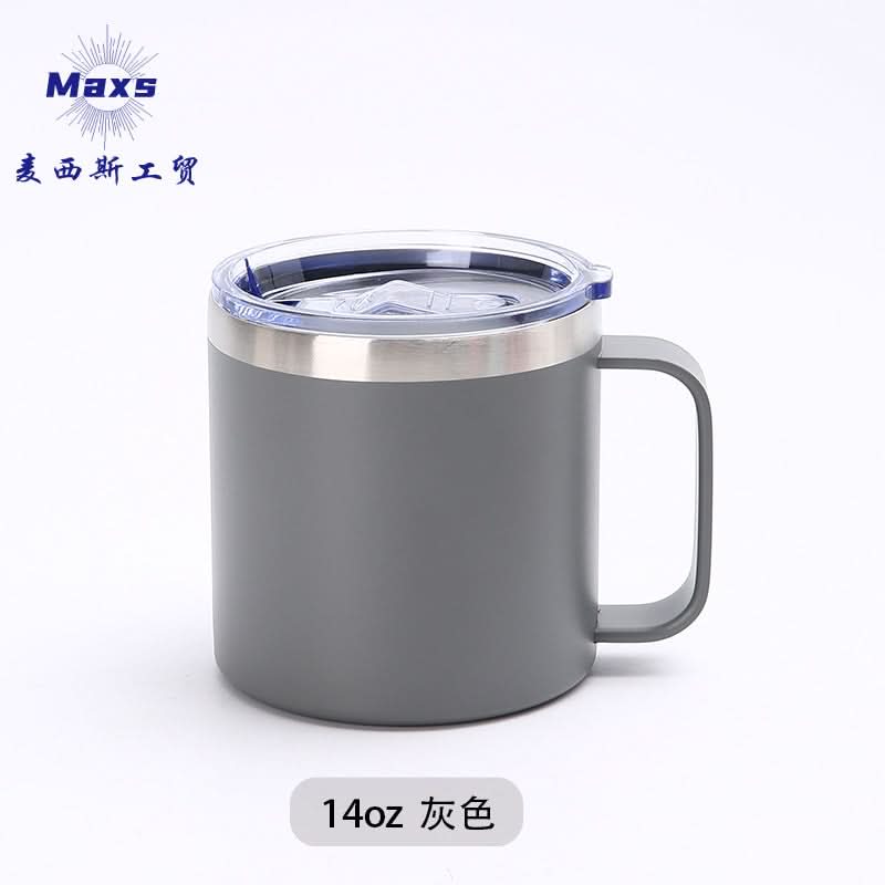 Stainless Steel Vacuum Coffee Thermos Mug – 12oz Insulated Cup