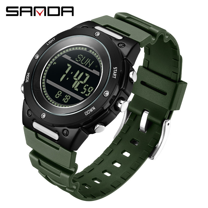 SANDA Outdoor Sports Digital Watch – Waterproof Smart Watch with Fitness Tracker