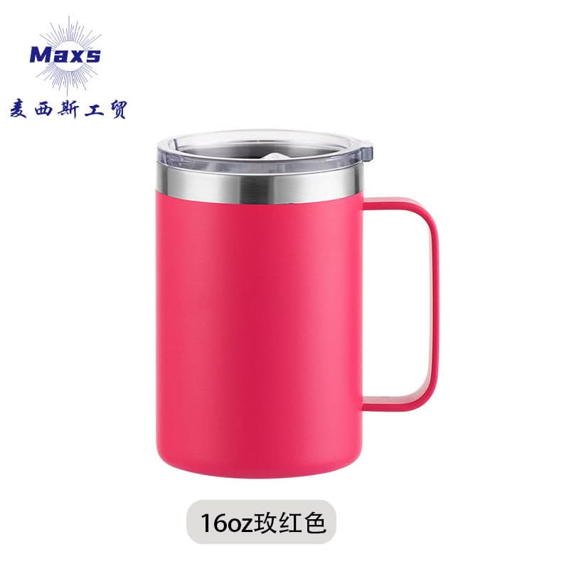 Stainless Steel Vacuum Coffee Thermos Mug – 12oz Insulated Cup