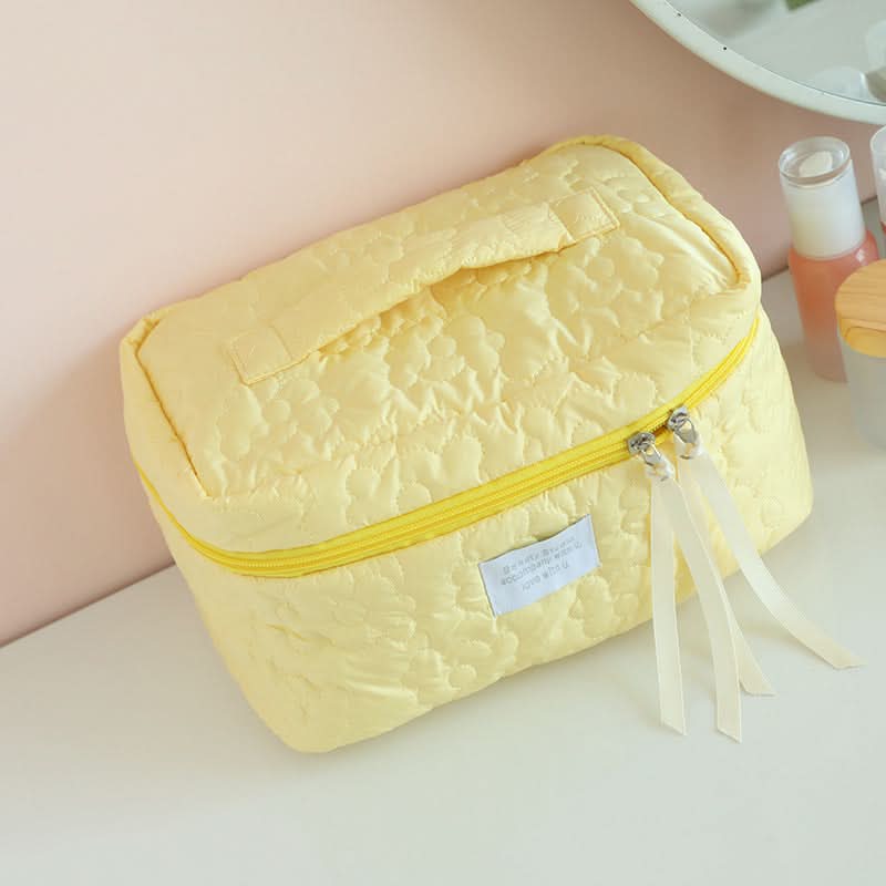 Medium Rectangular Cosmetic Bag for Travel