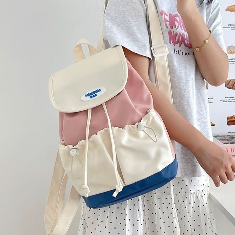 Cute Small Backpack for Girls – Nylon College Bag for School
