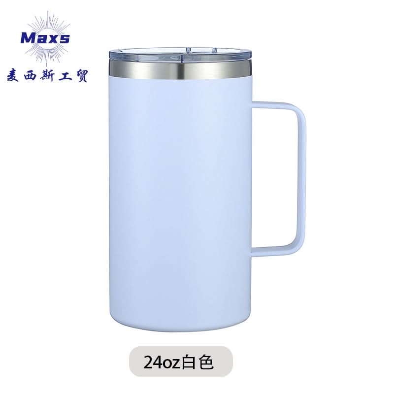 Stainless Steel Vacuum Coffee Thermos Mug – 12oz Insulated Cup