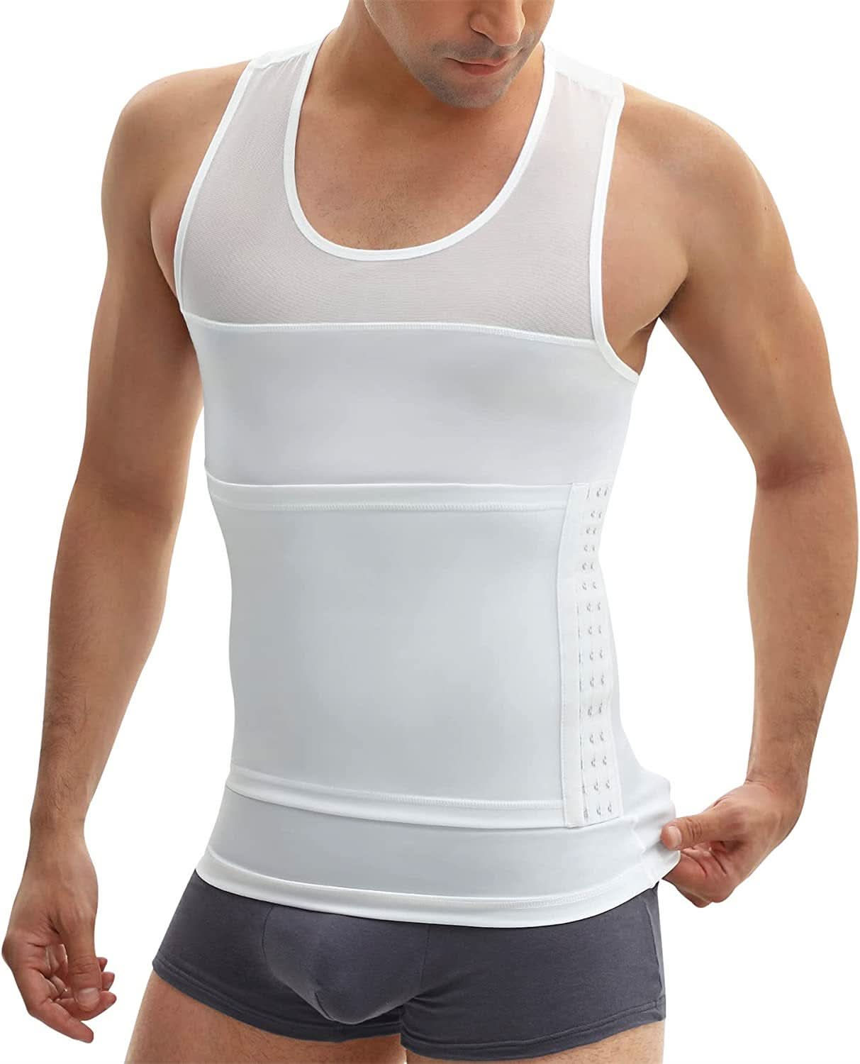 Men's Adjustable Waist Shaping Corset Vest