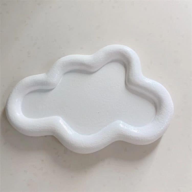 Irregular Resin Jewelry Plate - Creative Display for Earrings & Necklaces (Set of 2 pcs.)