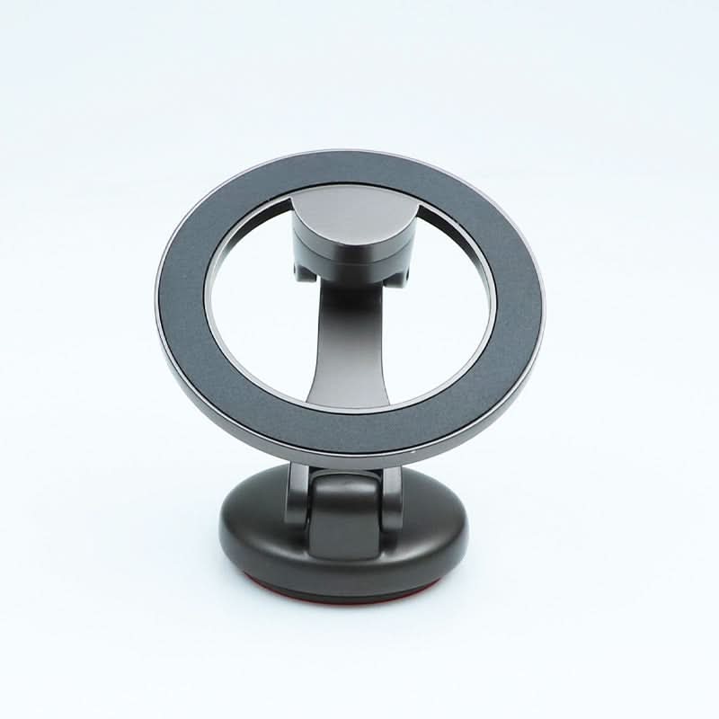 Magnetic Car Phone Holder – Foldable, Anti-Shake, Adhesive Mount