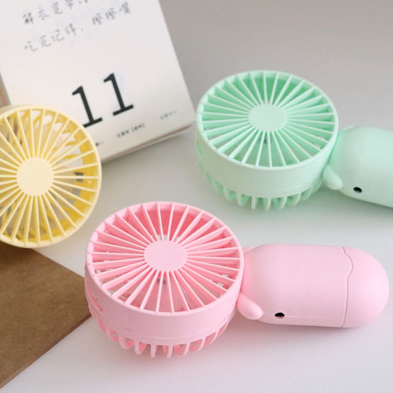 USB Rechargeable Mini Handheld Fan – Portable Electric Cooling Fan