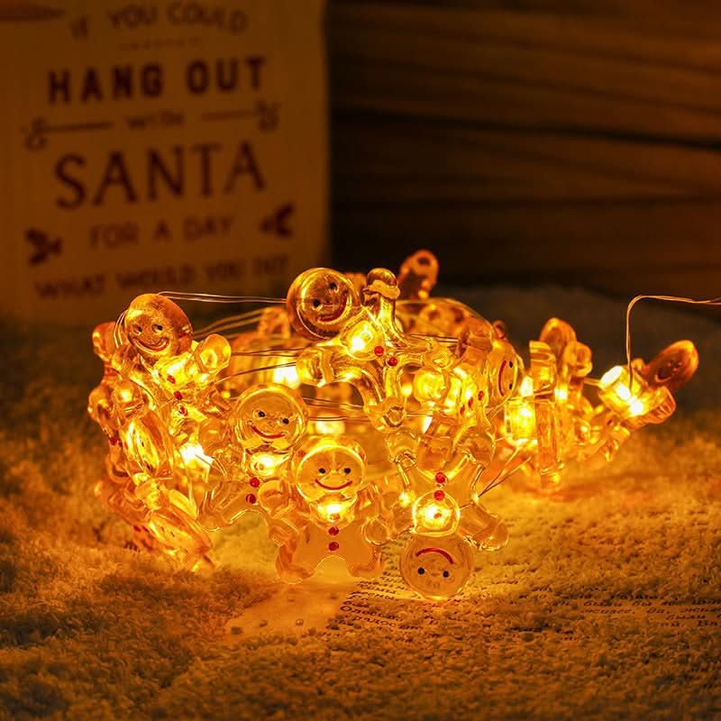 Christmas Copper Wire String Lights, 10-20 LED