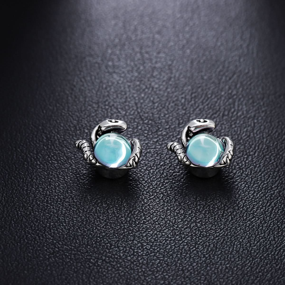 Men's Trendy Medusa Eye Ear Cuff - Retro Snake Clip-On Earrings