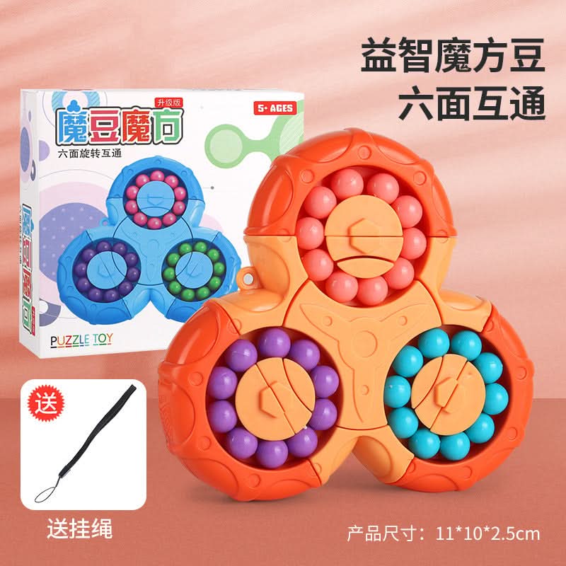 Rotating Rubik's Cube Gyroscope Educational Toy
