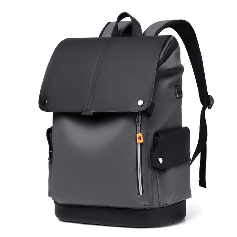 Men's Urban Style Backpack – Large Capacity Waterproof Laptop Bag Fits 15"