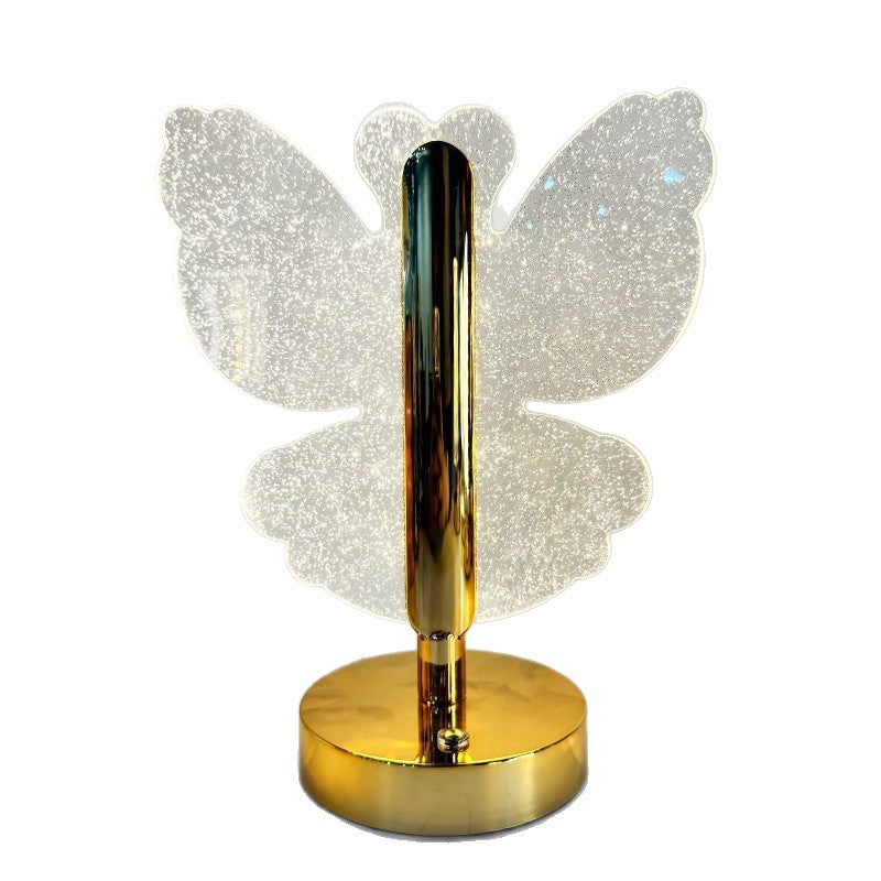 Butterfly Night Light – Creative LED Acrylic Table Lamp for Bedside Decor