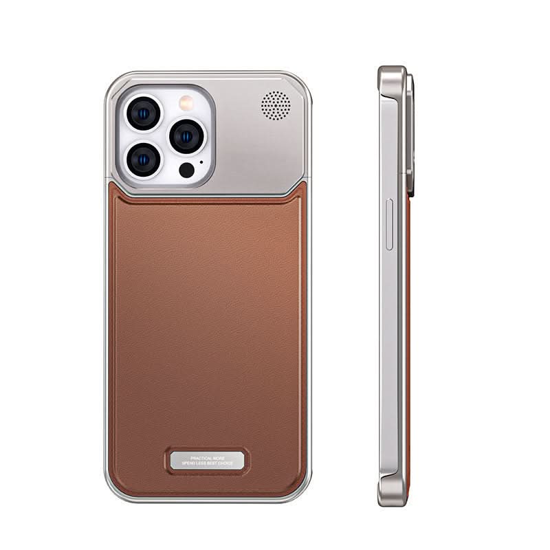 Luxury Metal Magnetic Phone Case for iPhone
