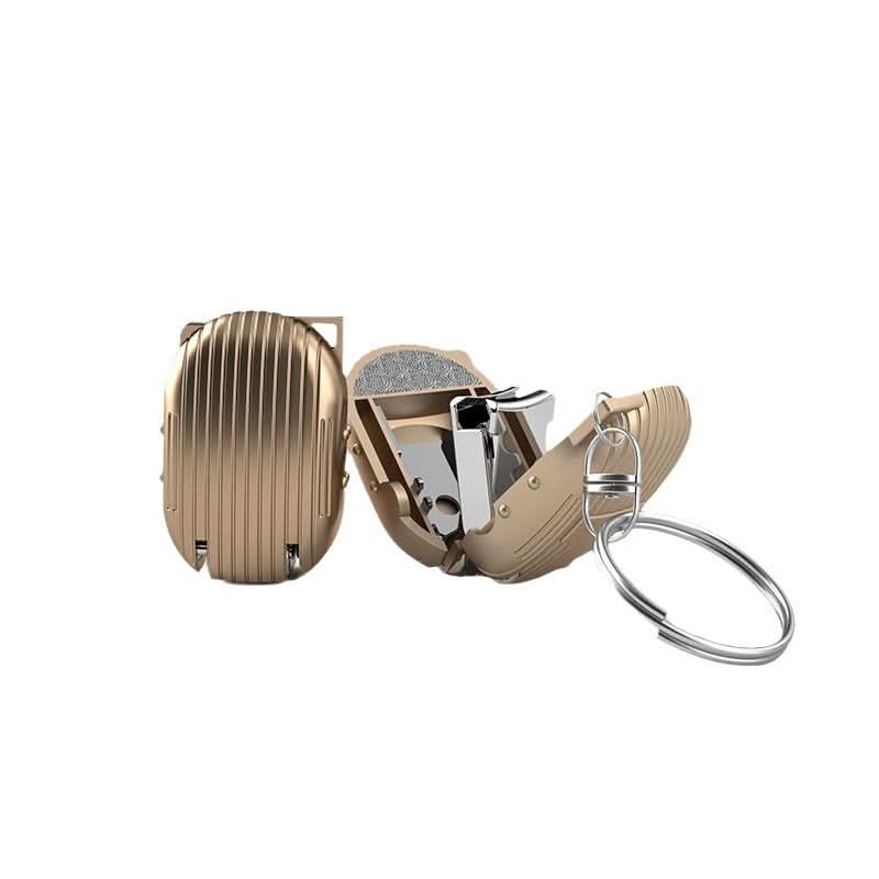 Mini Folding Nail Clipper Set – Stainless Steel Portable Manicure Tool