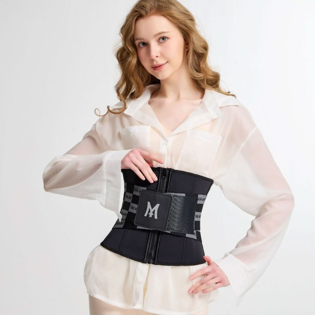 Women's Double Compression Waist Trainer Belt