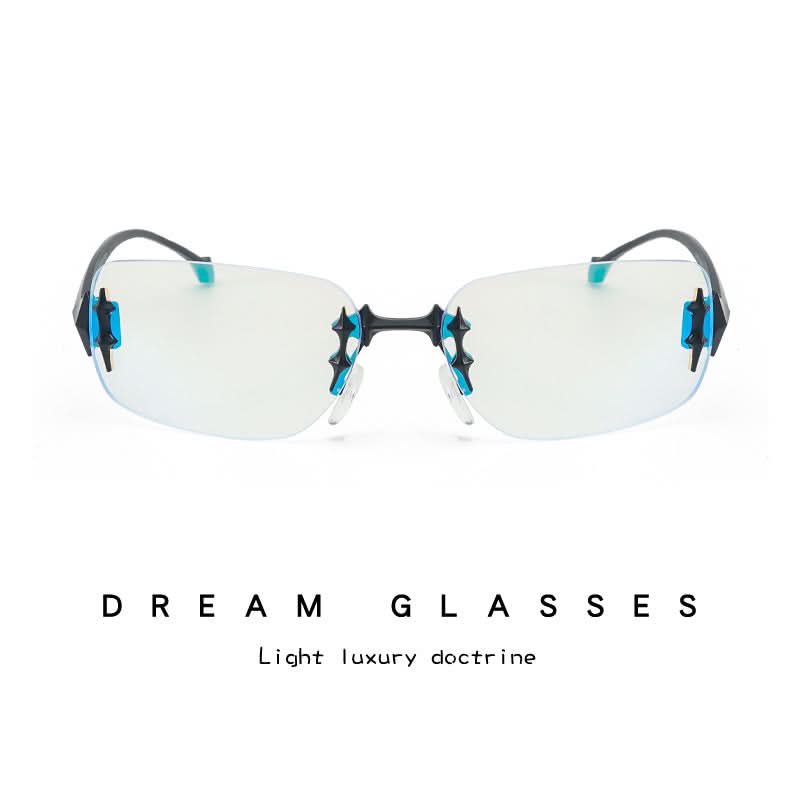 Futuristic Frameless Sunglasses for Men