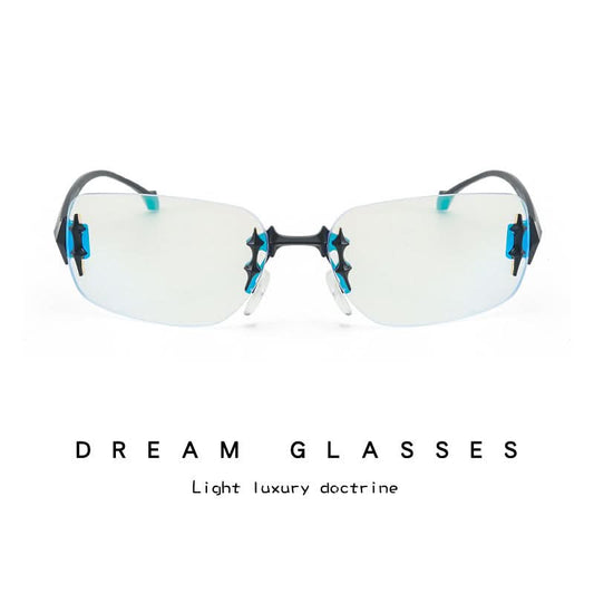 Futuristic Frameless Sunglasses for Men