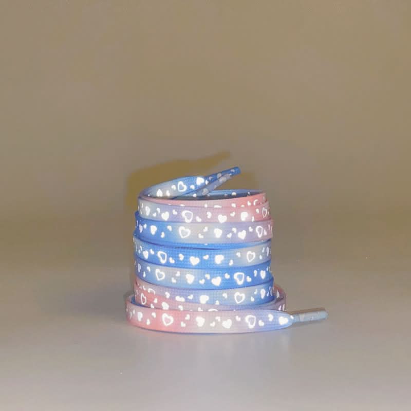 Reflective Star Galaxy & heart Shoelaces – Luminous Rope for Men & Women