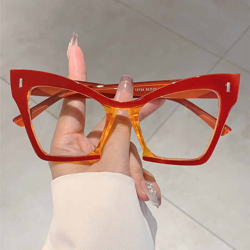 Cat-Eye Glasses – Large Frame Fashion Eyewear for Adults