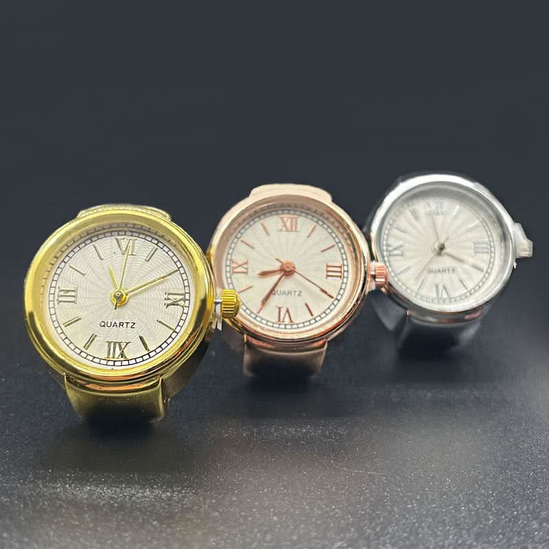 Classic Ring Watch – Unisex Quartz Finger Watch