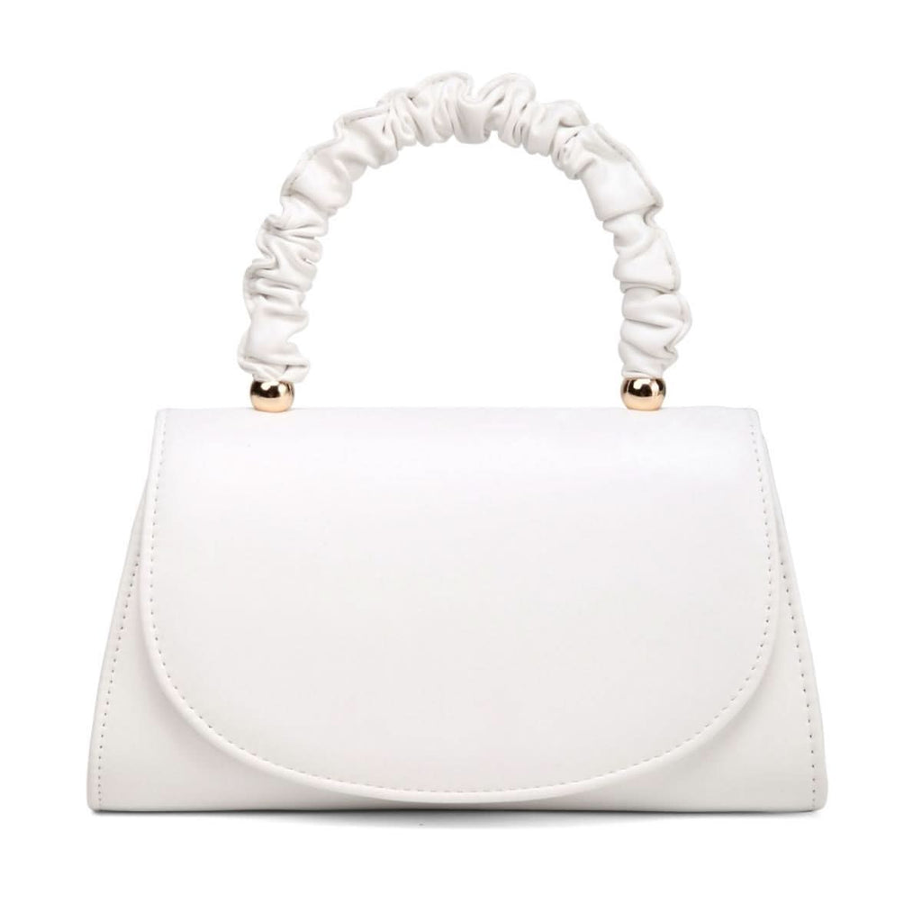 Women’s Fashion PU Hand Bag – White