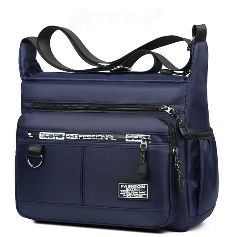 Men's Waterproof Multi-Pocket Business Backpack