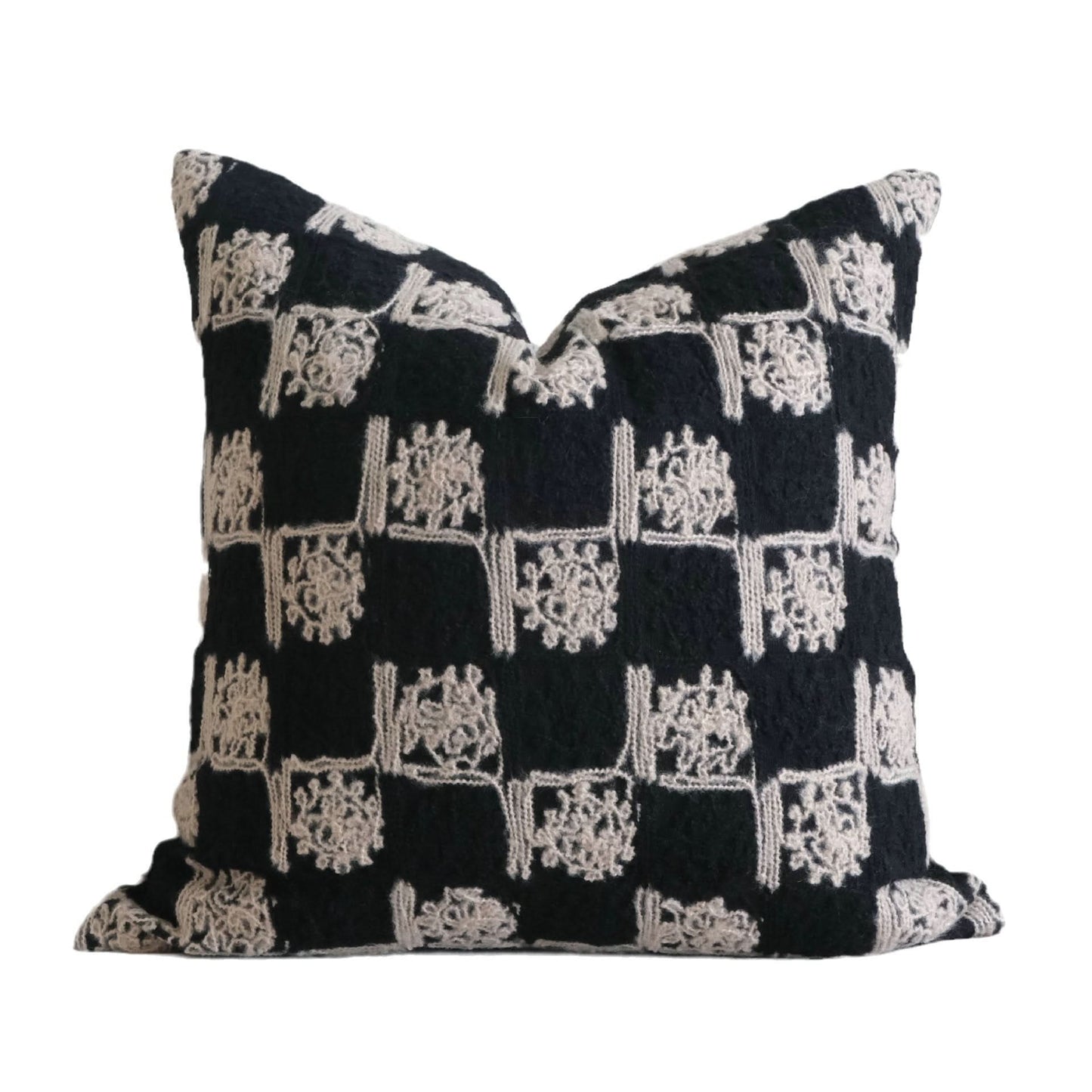 Light Luxury Embroidered Pillowcase - Decorative Living Room & Sofa
