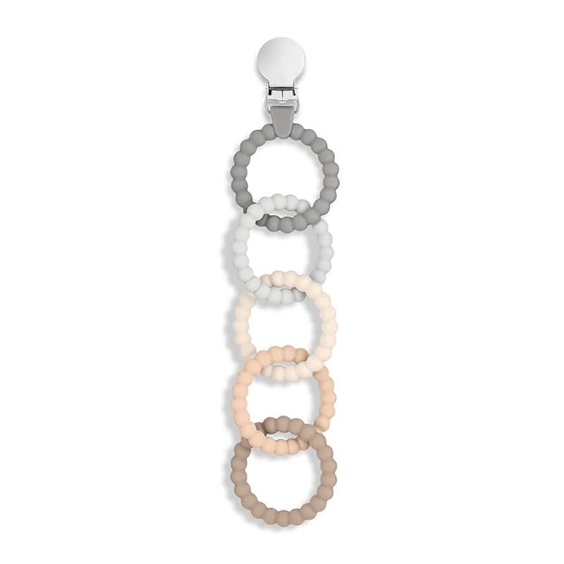 Soft Silicone Baby Teething Rings – BPA-Free, Soothing Chew Toy