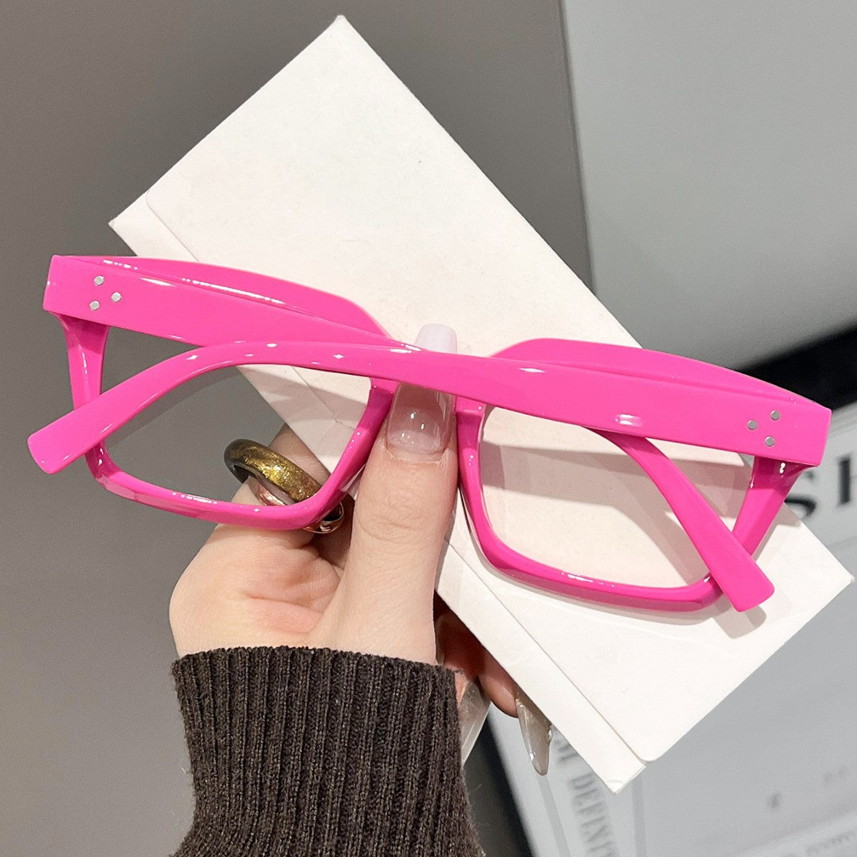Trendy Dopamine Anti-Blue Light Glasses for Women & Men | Fashion Eyewear Frame