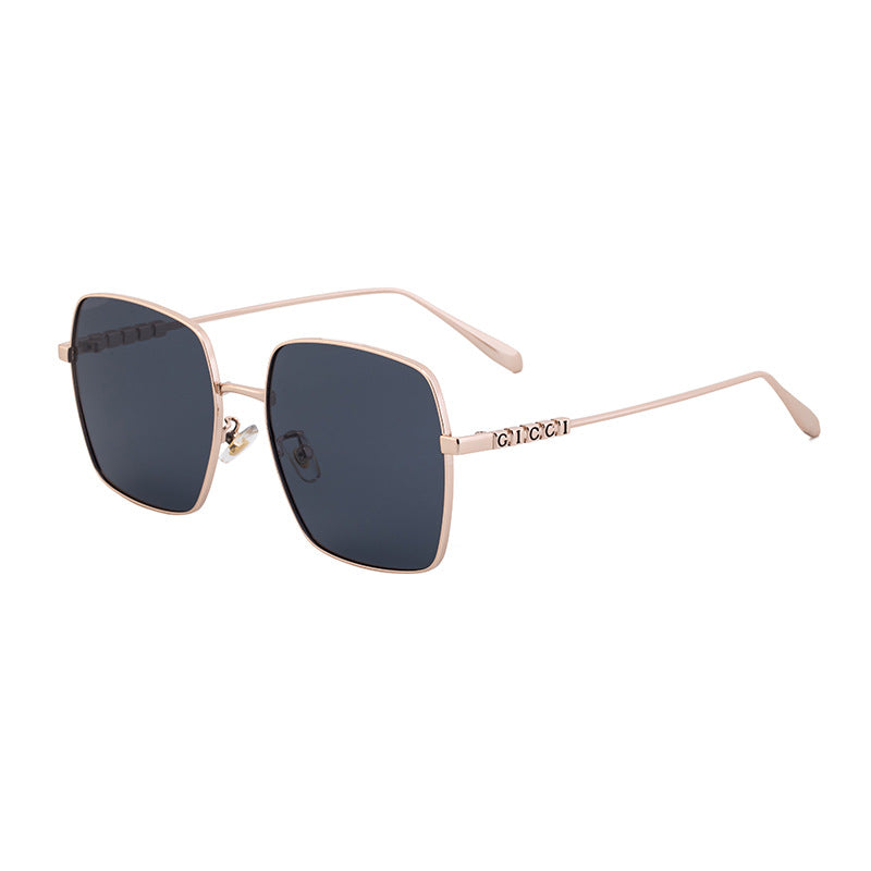 Premium Square-Frame Sunglasses – High-End Polarized Shades