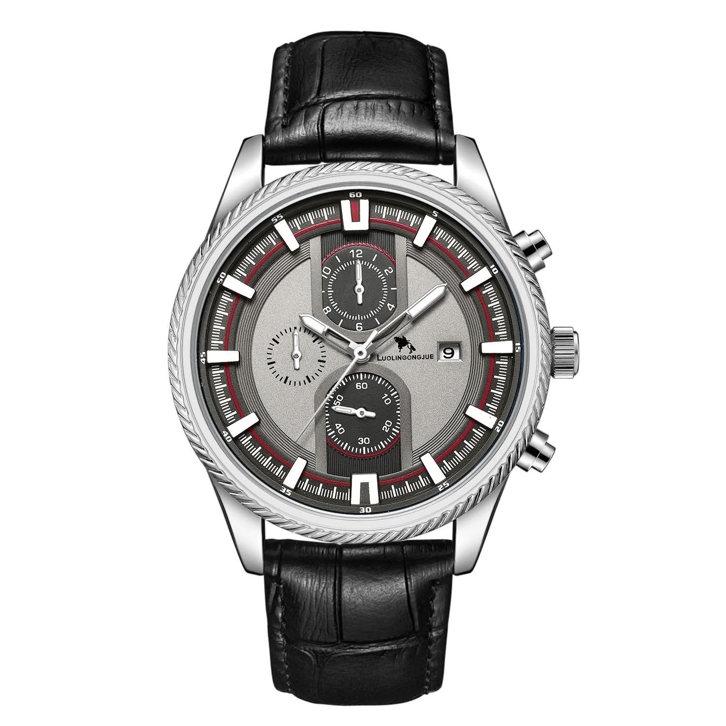 Men’s Classic Automatic Mechanical Watch – Luminous Dial & Calendar