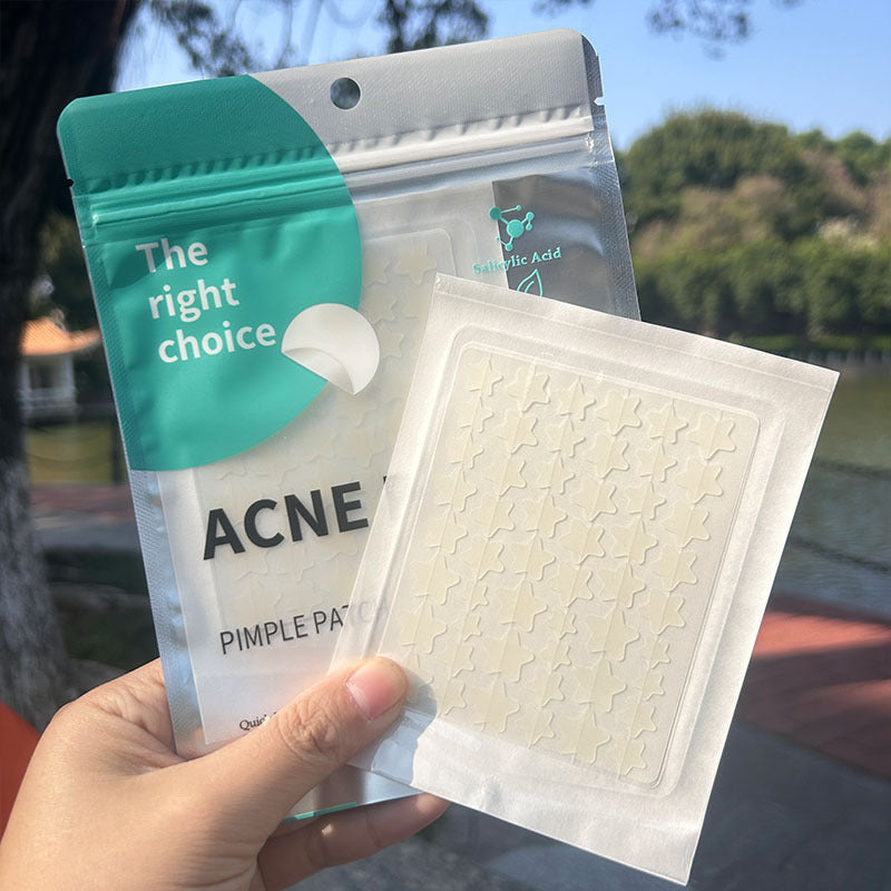 Star Acne Patches for Face – Hydrocolloid Blemish Treatment, Cute Star Shape (51-pieces)